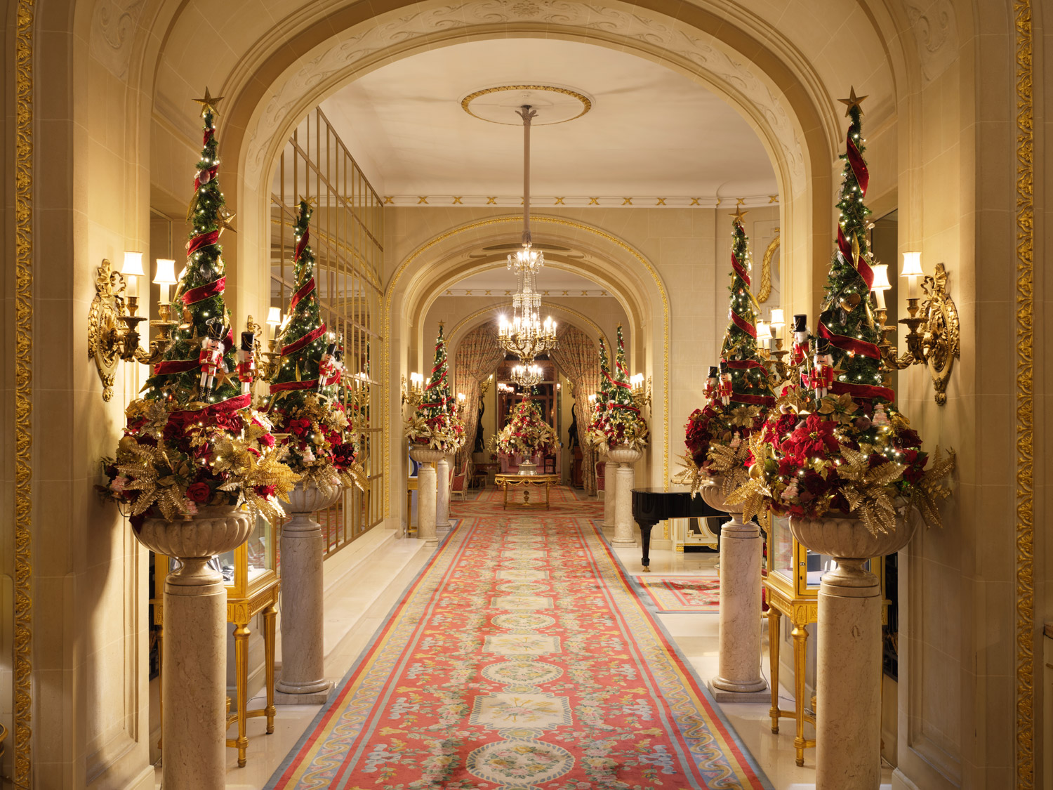 The Ritz London Xmas Corridor 2022 Jack Hardy